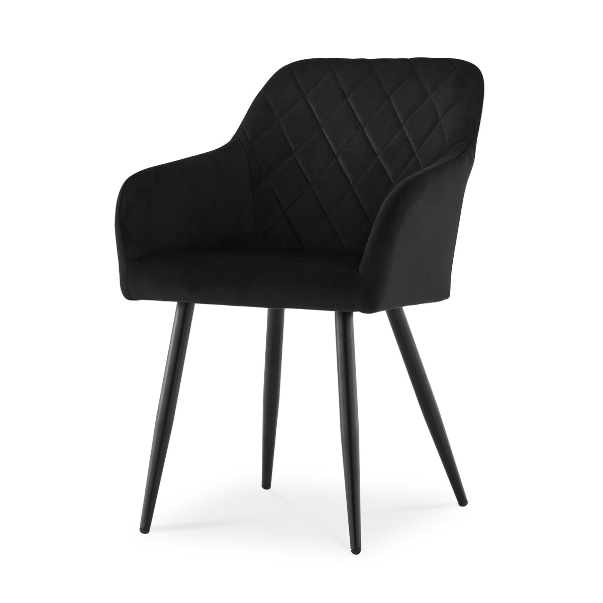 CLIPOP Esszimmerstühle 4er Set, Küchenstühle Grau Kunstlederstoff stühle Polsterstühle mit Armlehne Metallbeine Polstersessel Stühle für Esszimmer