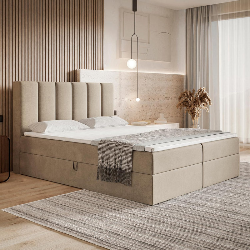 Betten & Lattenroste – Motivena Santiago Boxspringbett 160x200