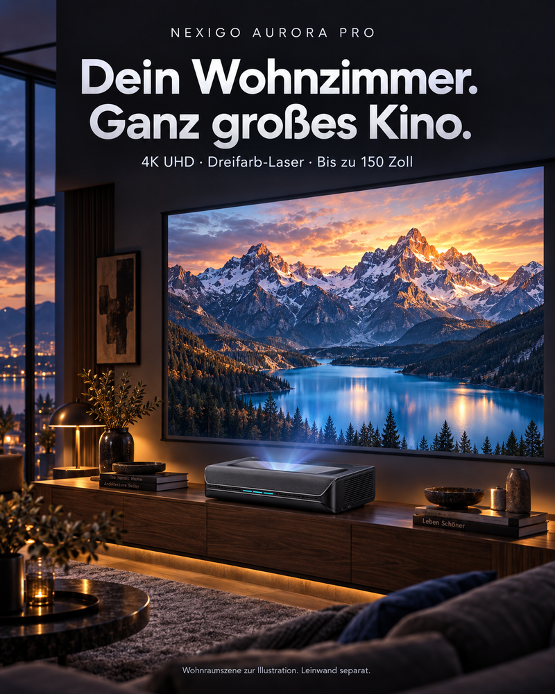 Beamer & Projektoren – NexiGo Aurora Pro