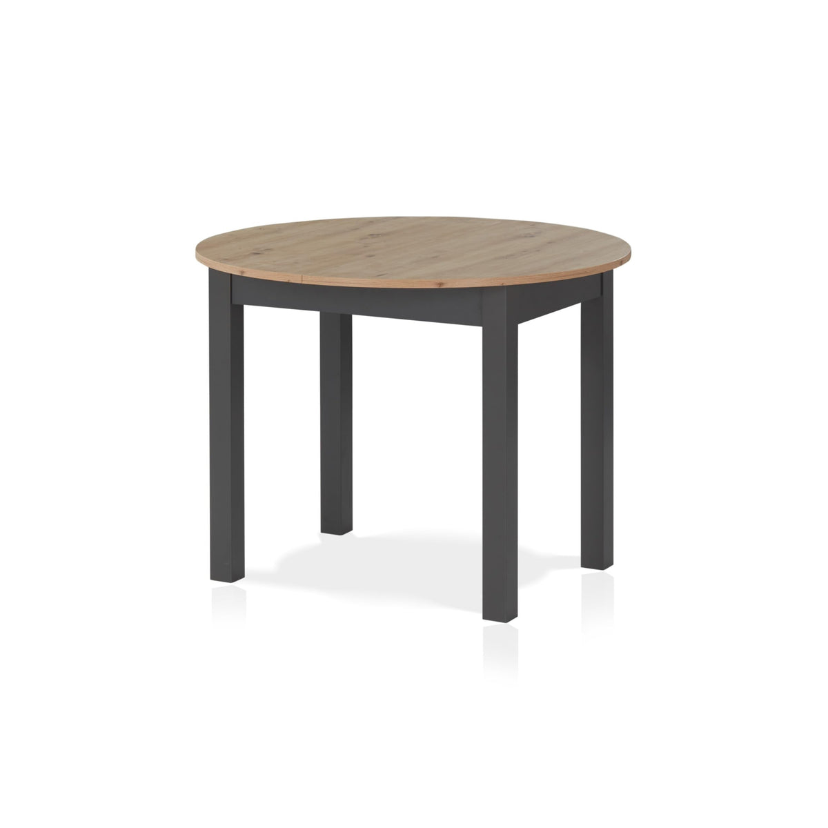 smart Esstisch 140x80 cm Asteiche, Küchentisch ausziehbar bis 180 cm, Esszimmertisch aus Holzwerkstoff inkl. erweiterbare Auszugsplatte, moderner