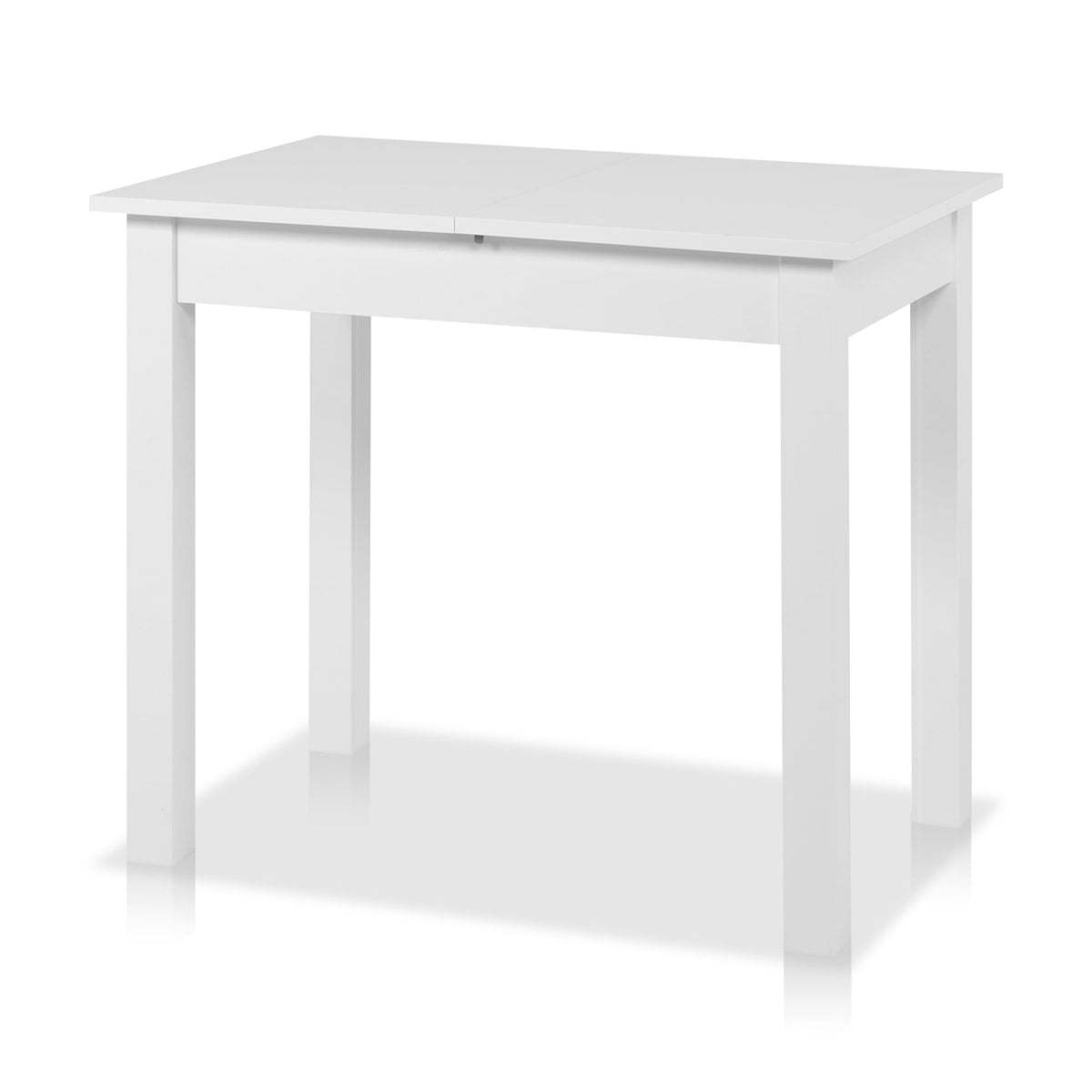 smart Esstisch 140x80 cm Asteiche, Küchentisch ausziehbar bis 180 cm, Esszimmertisch aus Holzwerkstoff inkl. erweiterbare Auszugsplatte, moderner