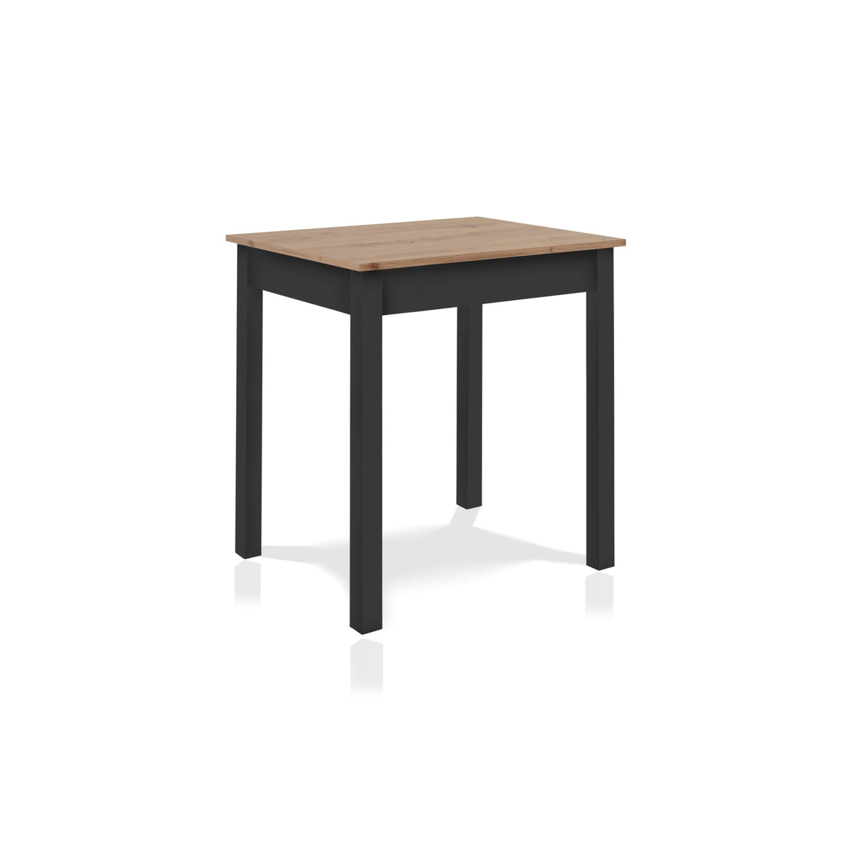 smart Esstisch 140x80 cm Asteiche, Küchentisch ausziehbar bis 180 cm, Esszimmertisch aus Holzwerkstoff inkl. erweiterbare Auszugsplatte, moderner