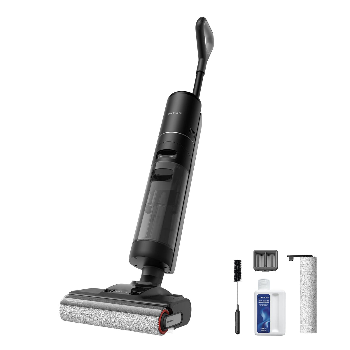 dreame H12 Pro FlexReach Nass- und Trockensauger, Flaches 180°-Design, Trocknung in 5 Minuten, 18.000 Pa Saugkraft, 90 °C Heißwäsche