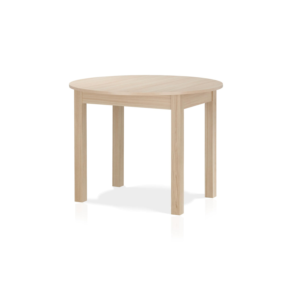 smart Esstisch 140x80 cm Asteiche, Küchentisch ausziehbar bis 180 cm, Esszimmertisch aus Holzwerkstoff inkl. erweiterbare Auszugsplatte, moderner