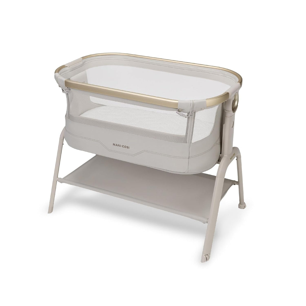 Maxi Cosi Iora² Baby Stubenbett, 0 – 6 kg (9 kg), Klappbares und Leichtes Beistellbett Baby, 5 cm CloudCore-Matratze, 5 Höhenstufen