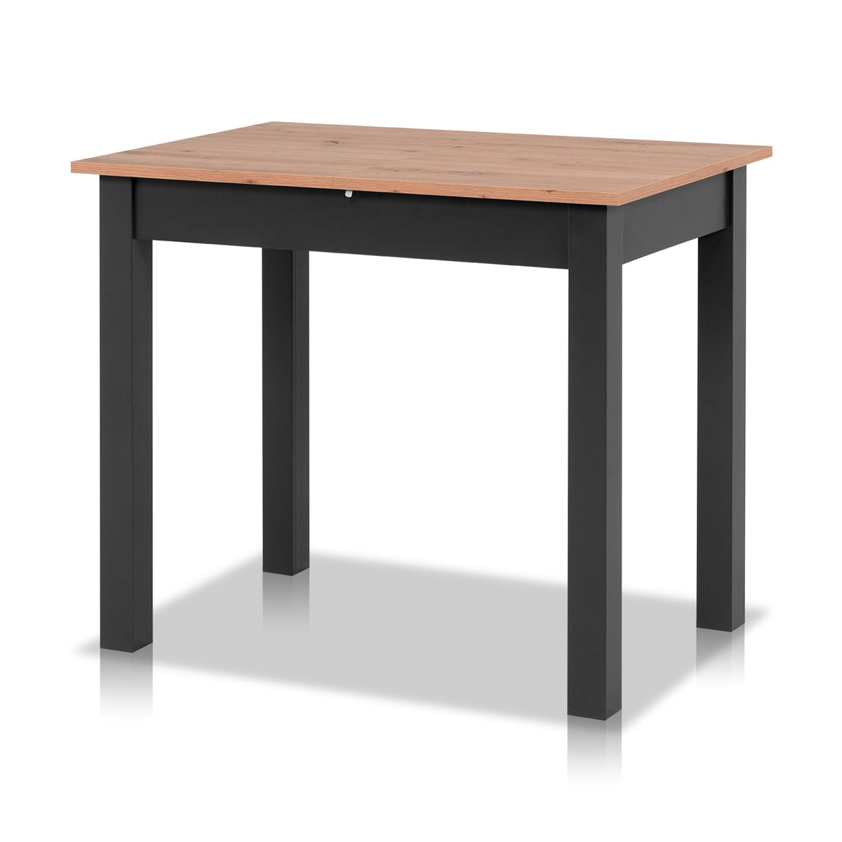 smart Esstisch 140x80 cm Asteiche, Küchentisch ausziehbar bis 180 cm, Esszimmertisch aus Holzwerkstoff inkl. erweiterbare Auszugsplatte, moderner