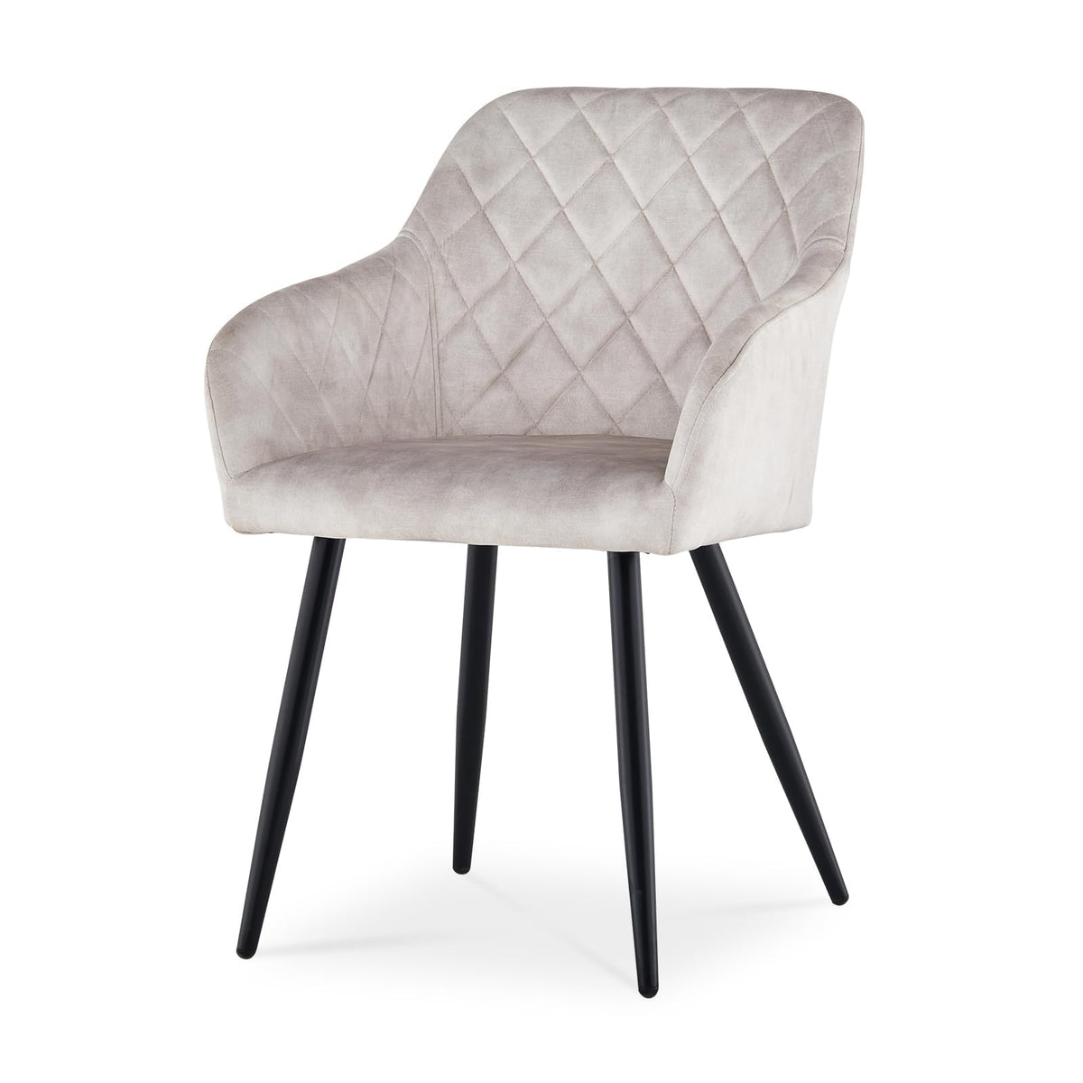 CLIPOP Esszimmerstühle 4er Set, Küchenstühle Grau Kunstlederstoff stühle Polsterstühle mit Armlehne Metallbeine Polstersessel Stühle für Esszimmer