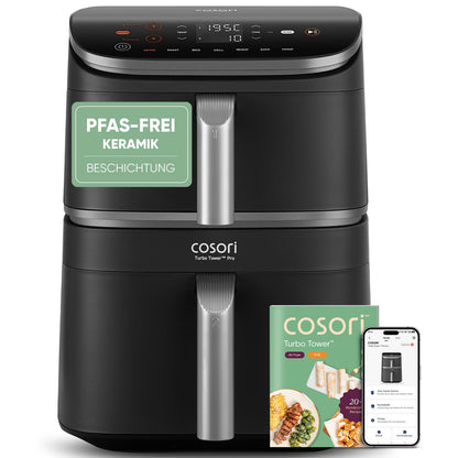 Cosori Airfryer, neue Generation 2026, exklusive TurboBlaze-Tech, 8,6 L