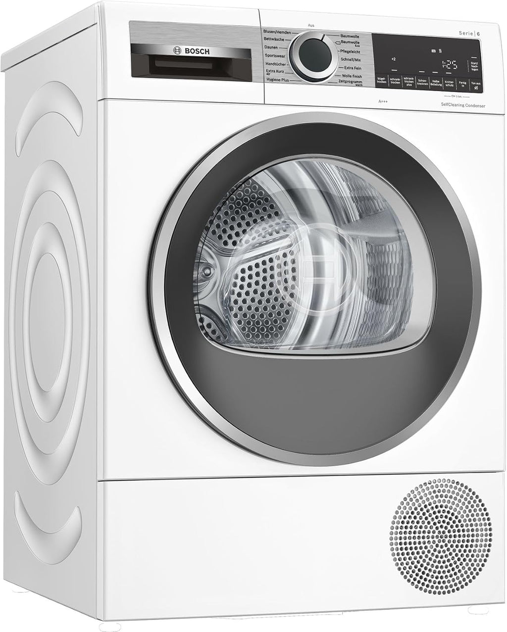 Bosch WQG235D00 Serie 6 Wärmepumpentrockner 8 kg, Auto Dry, Option Halbe Beladung, schneller getrocknete Wäsche