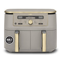 Ninja Dual Zone digitale Heißluftfritteuse, 9,5 L, 6-in-1, Stone/Gold