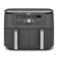 Ninja Dual Zone digitale Heißluftfritteuse, 9,5 L, 6-in-1, Metallic Grau