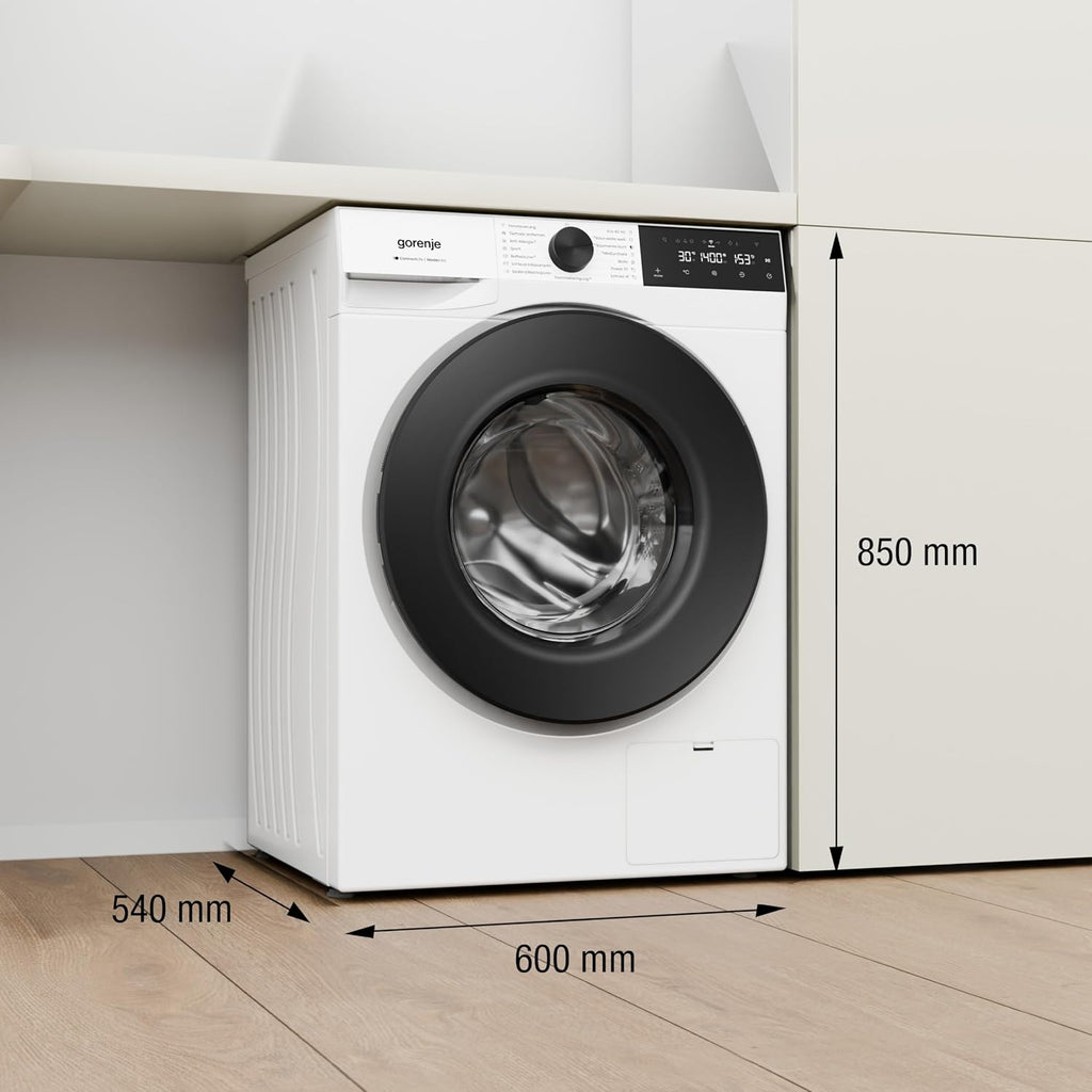 Gorenje WGAM474A Waschmaschine mit Dampffunktion, 7 kg, 1400 U/min, ConnectLife, 15 Programme, UltraClean, SteamTech, Inverter PowerDrive