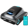 (2026 Upgrade) AIPER Scuba S1 Poolroboter Boden und Wand, Wasserlinienreinigung, Doppelfiltration, 270 Min Laufzeit, Intelligente Navigation, App-Steuerung & OTA-Updates für Einbau- und Aufstellpools