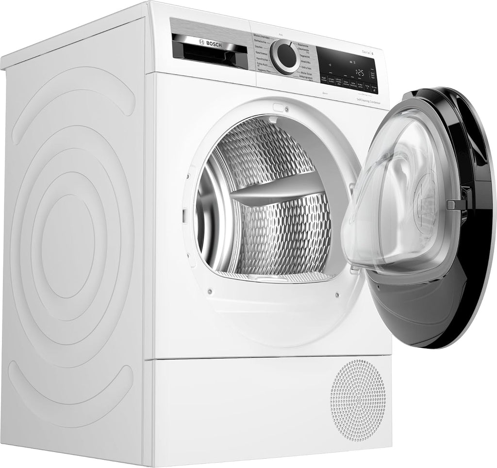 Bosch WQG235D00 Serie 6 Wärmepumpentrockner 8 kg, Auto Dry, Option Halbe Beladung, schneller getrocknete Wäsche