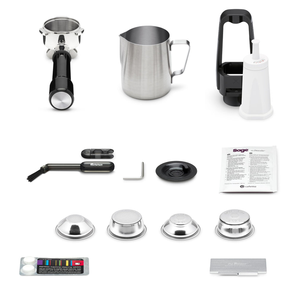 Sage The Barista Express Impress, Schwarzer Edelstahl